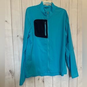 Peter Millar Featherweight Full-Zip Jacket Blue Men's XL